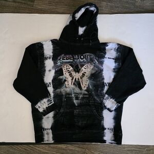 CIVIL REGIME SIZE XL Black and White Graphic Hoodie, Used, Gread Condition.